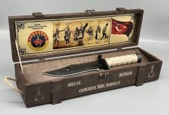 Mühimmat Sandıklı Salgur Bıçaklı Plaket