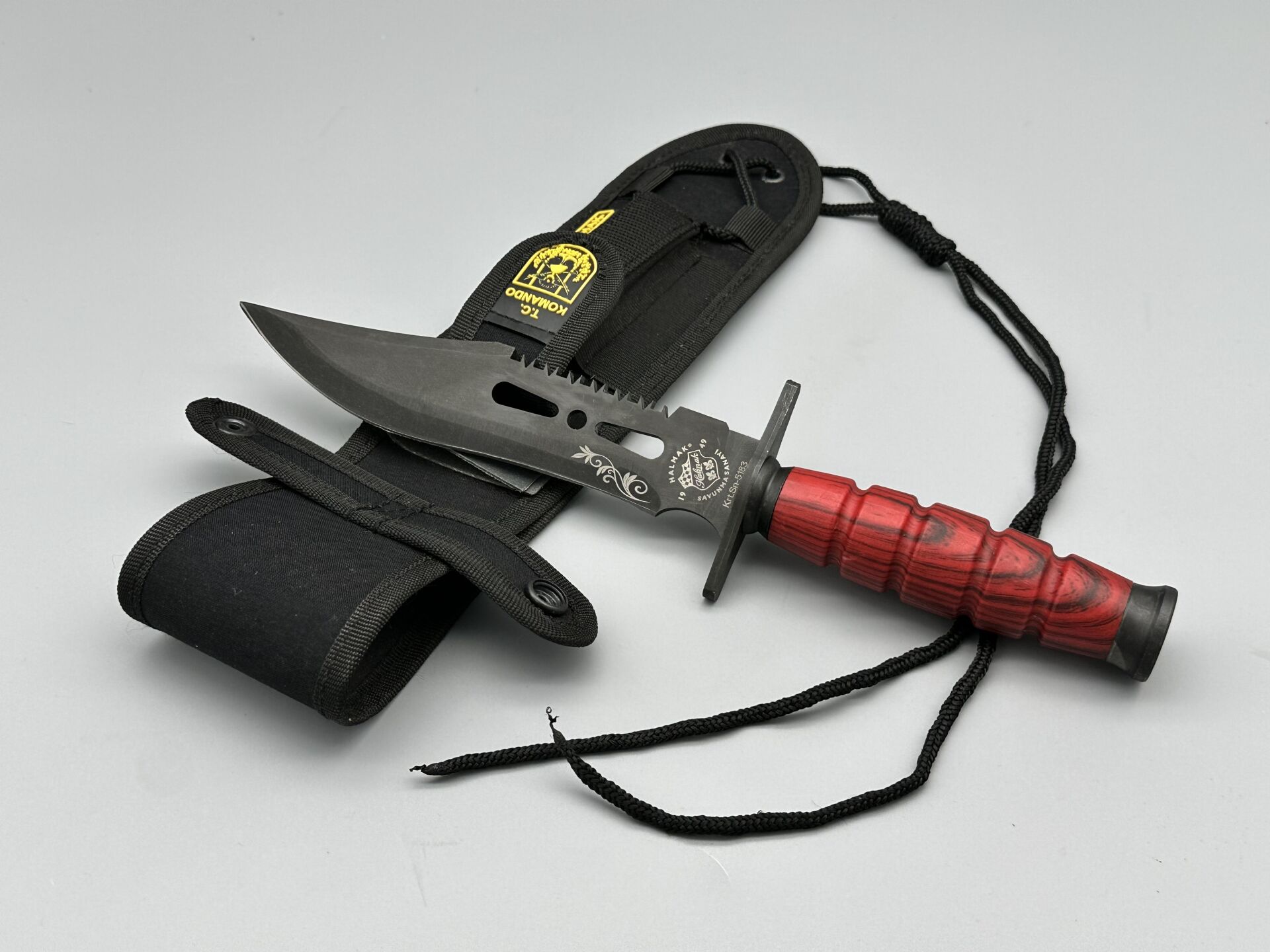 Yeni Siyah Standart Model Komando Bıçağı